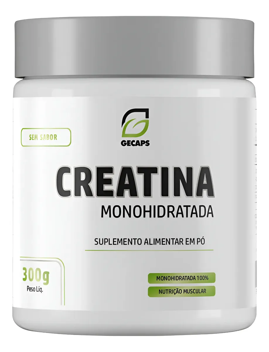 CREATINA MONOHIDRATADA GECAPS 300g