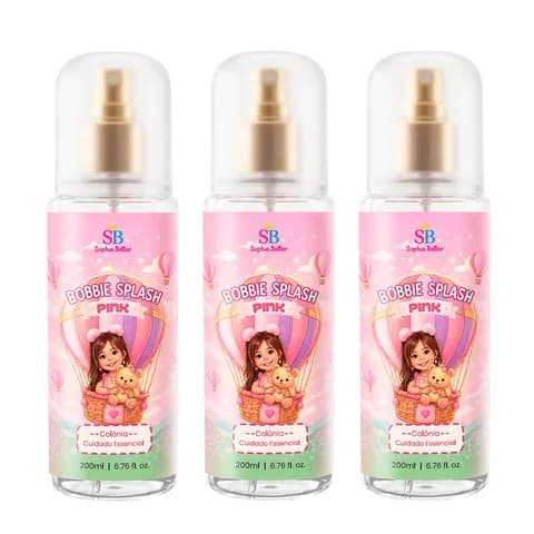 BOBBIE SPLASH PINK – COLONIA INFANTIL
